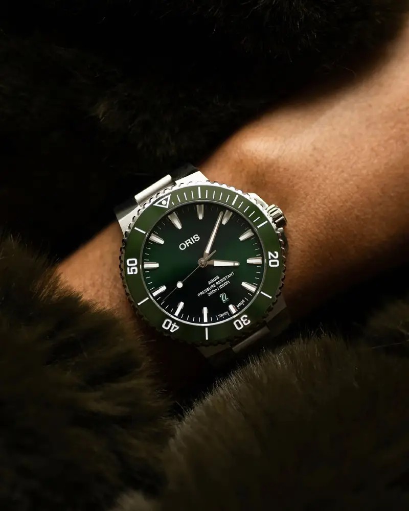 ORIS  Мужские швейцарские часы, автоматический механизм, сталь, 43,5 мм